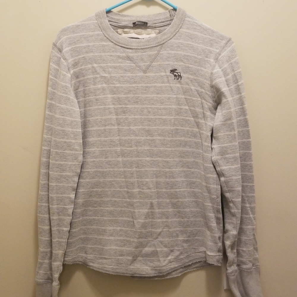 MENs Abercrombie long sleeve crew neck